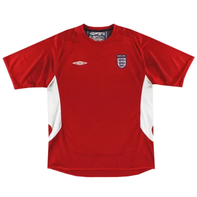 2005-06 England Umbro Training Shirt XL - England / Excellent 