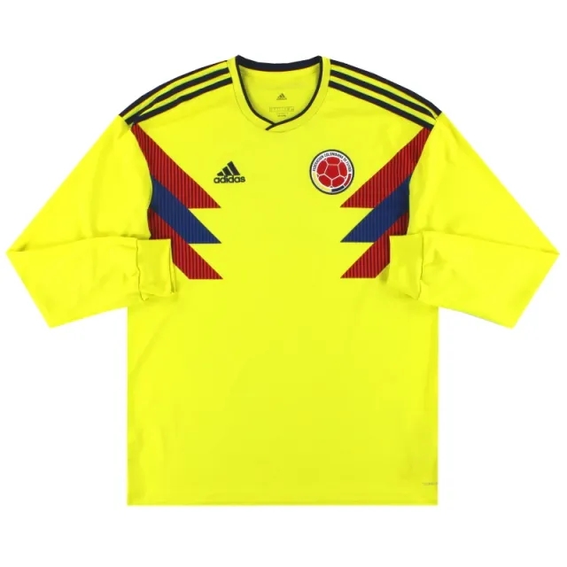 2018-19 Colombia adidas Home Shirt L/S *w/tags* - Colombia / w/tags 