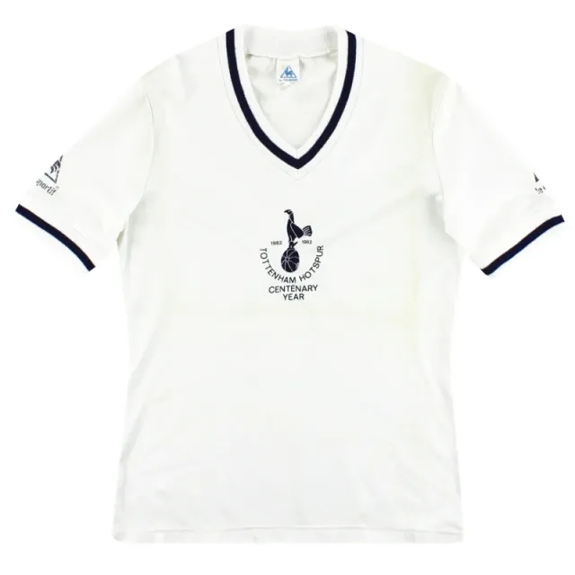 1981-82 Tottenham Le Coq Sportif 'Centenary' Home Shirt L.Boys - Tottenham Hotspur / Good 