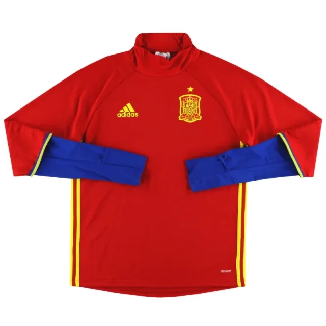 2016-17 Spain adidas Training Top M - Spain / Excellent 