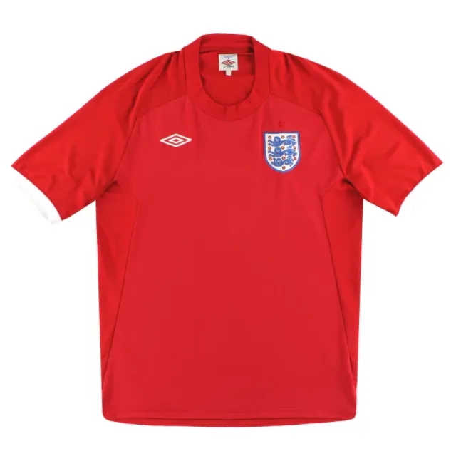 2010-11 England Umbro Away Shirt *Mint* XXL - England / Mint 