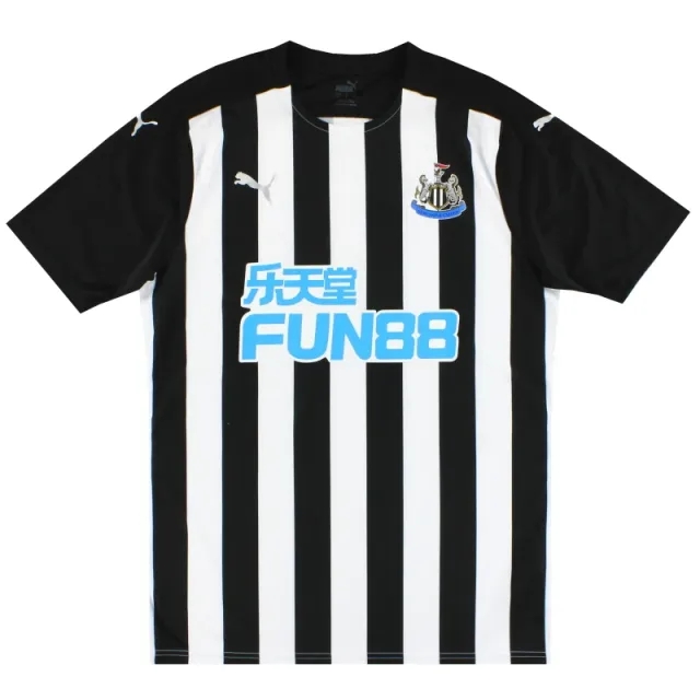 2020-21 Newcastle Puma Home Shirt *Mint* L - Newcastle United / Mint 