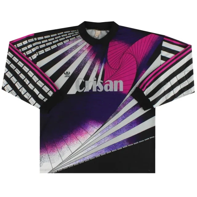 1990-94 adidas Template Goalkeeper Shirt #1 XL - Other Non League Clubs / Excellent 