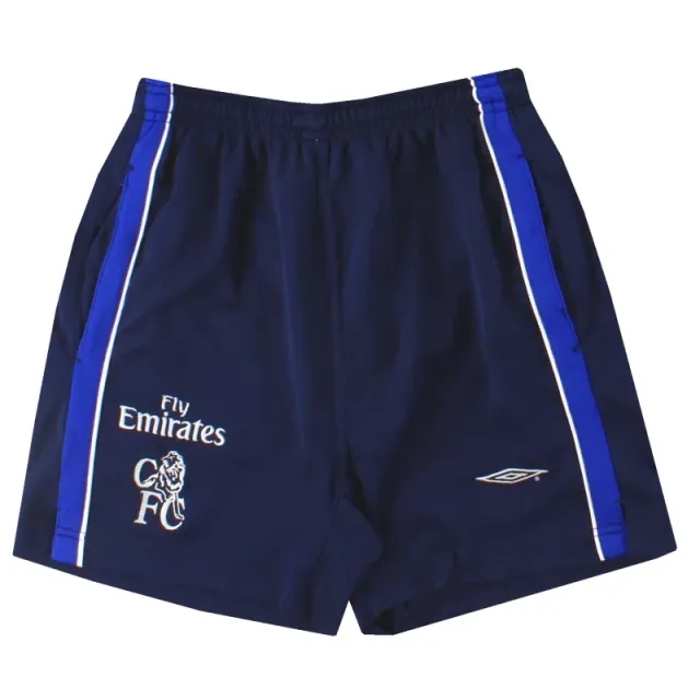 2002-04 Chelsea Umbro Training Shorts L.Boys - Chelsea / Excellent 