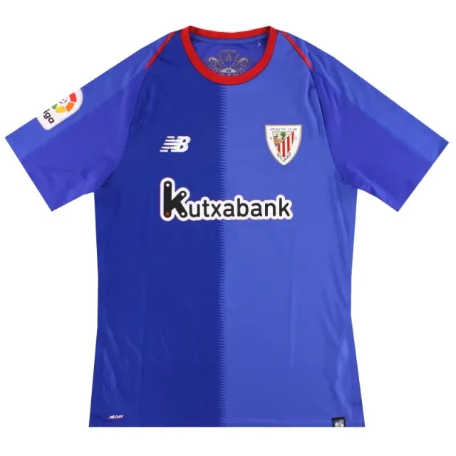2018-19 Athletic Bilbao New Balance '120 year' Away Shirt L - Athletic Bilbao / Excellent 