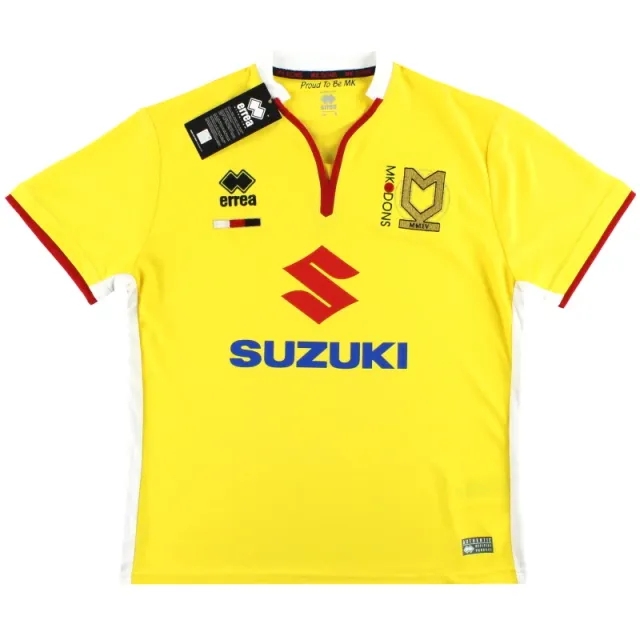 2015-16 MK Dons Errea Third Shirt *BNIB* - Milton Keynes Dons / BNIB 