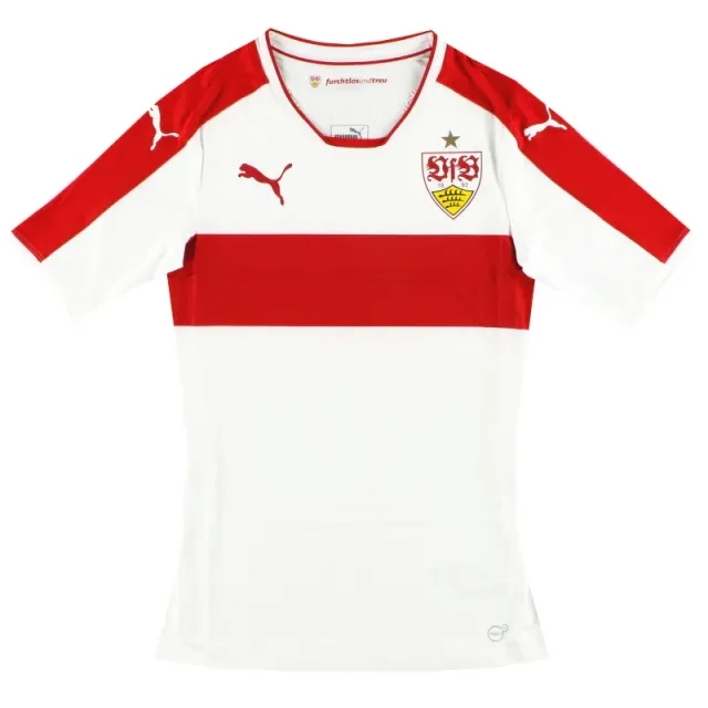 2016-17 Stuttgart Puma Authentic Home Shirt *As New* S - Other German Clubs / As New 