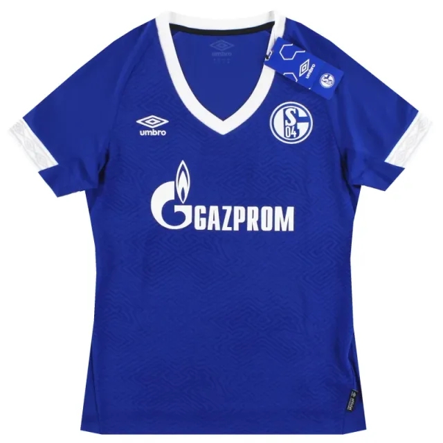 2018-19 Schalke Umbro Home Shirt *w/tags* Womens 8 - Schalke / w/tags 