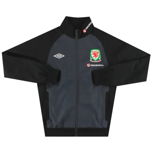 2012-13 Wales Umbro Full Zip Training Jacket S - Wales / Excellent 