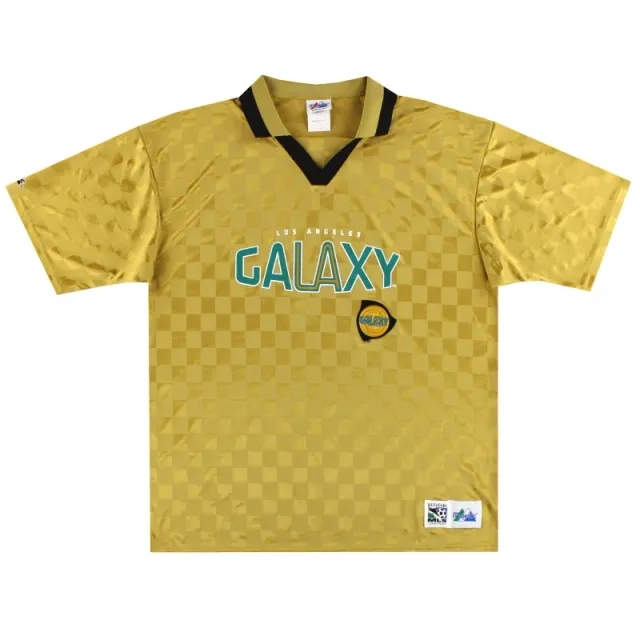1998-99 LA Galaxy Majestic Leisure Shirt XL - USA Soccer Clubs / Excellent 