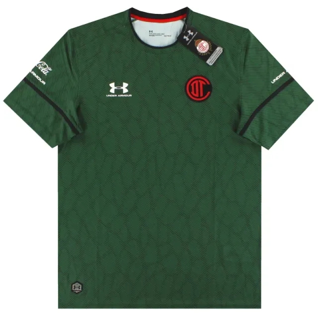 2020-21 Deportivo Toluca Under Armour Goalkeeper Shirt *w/tags* L - Central and South American Clubs / w/tags 
