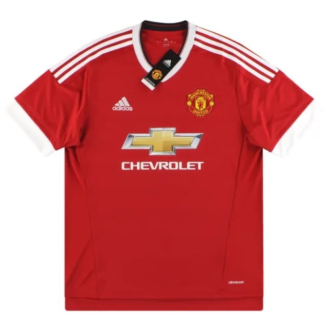 2015-16 Manchester United adidas Home Shirt *BNIB* - Manchester United / BNIB 