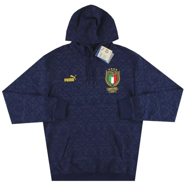 2021 Italy Puma 'Campioni D'Europa' Winter Hoodie *BNIB* - Italy / BNIB 
