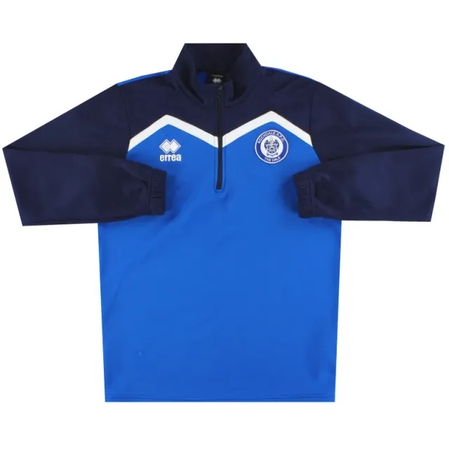 2015-16 Rochdale Errea 1/4 Zip Training Top M - Rochdale / Excellent 