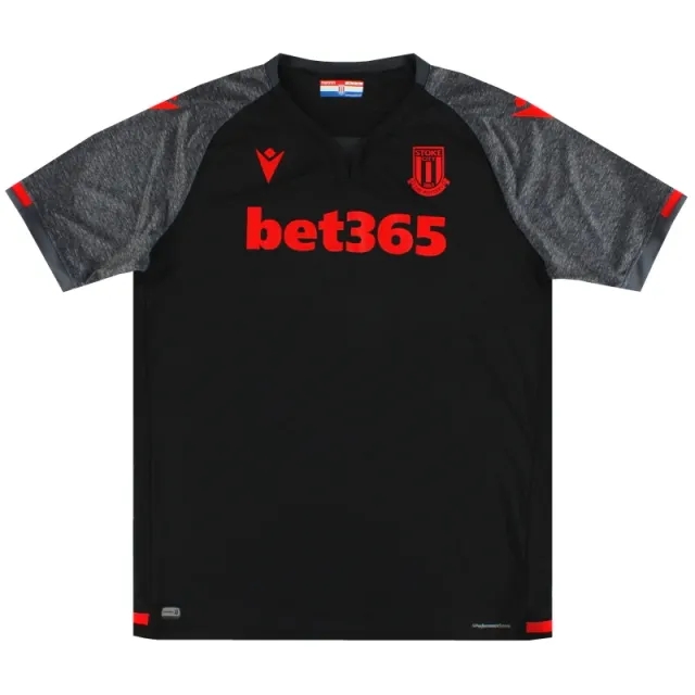 2019-20 Stoke City Macron Away Shirt *Mint* 4XL - Stoke City / Mint 