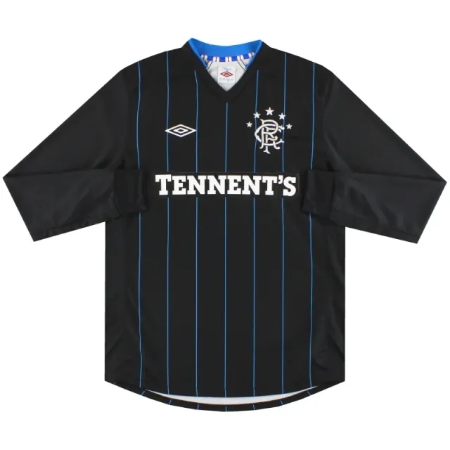2012-13 Rangers Umbro Third Shirt *Mint* L/S L - Rangers / Mint 