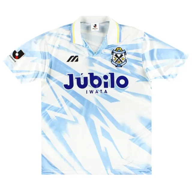 1994-95 Jubilo Iwata Mizuno Away Shirt L - Other World Clubs / Excellent 