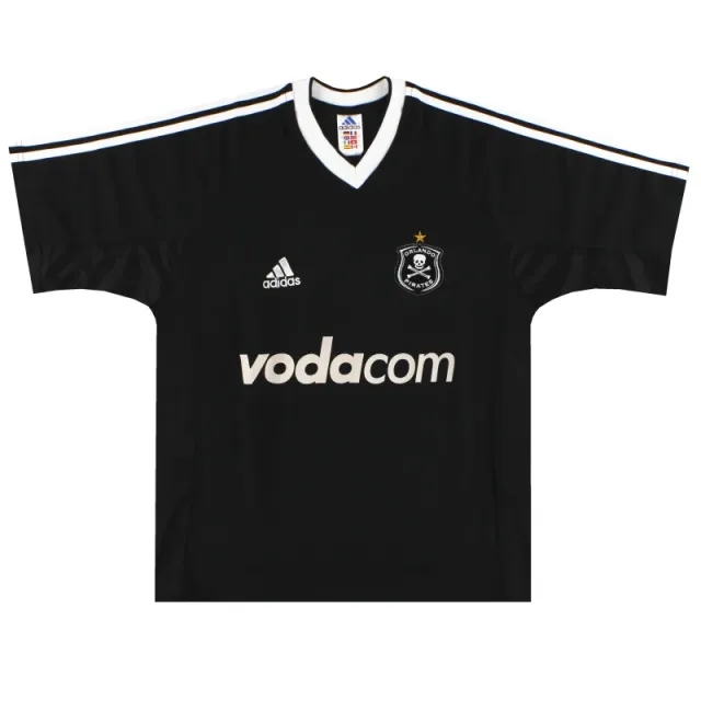 2003-04 Orlando Pirates adidas Home Shirt S - Other World Clubs / Excellent 