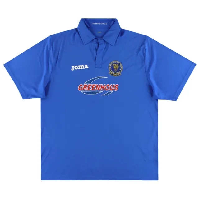 2010-11 Shrewsbury Joma '125th Years' Home Shirt XXL - Shrewsbury Town / Excellent 