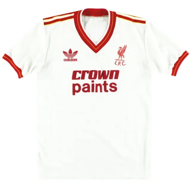1986-87 Liverpool adidas Away Shirt XL.Boys - Liverpool / Very Good 