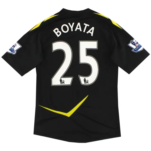 2011-12 Bolton Reebok Player Issue Away Shirt Boyata #25 *As New* M - Bolton Wanderers / As New 