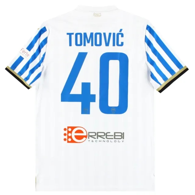 2019-20 SPAL Macron Home Shirt Tomovic #40 *w/tags* L - Other Italian Clubs / w/tags 