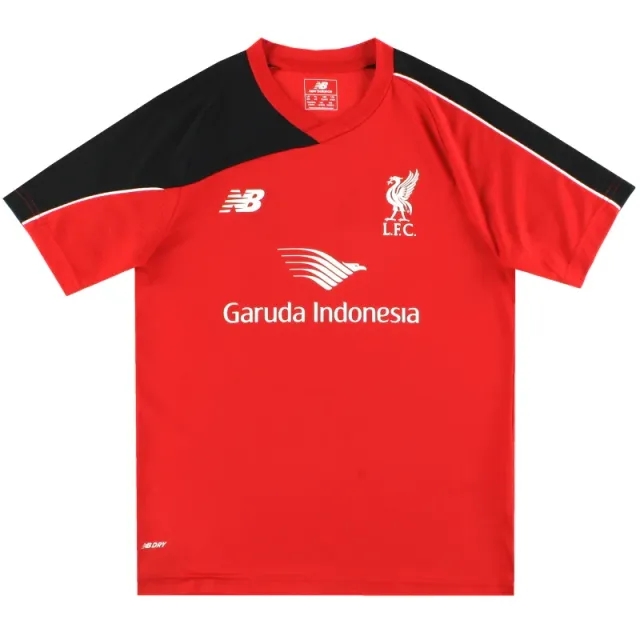 2015-16 Liverpool New Balance Training Shirt L.Boys - Liverpool / Excellent 