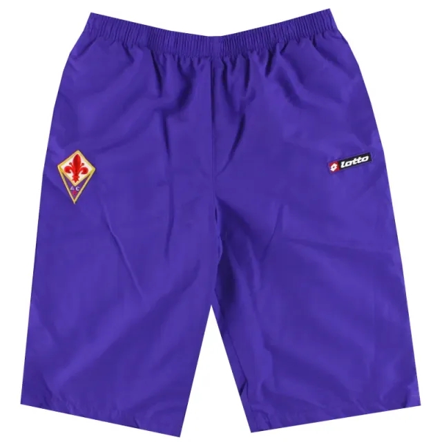 2011-12 Fiorentina Lotto 3/4 Trousers *As New* M - Fiorentina / As New 