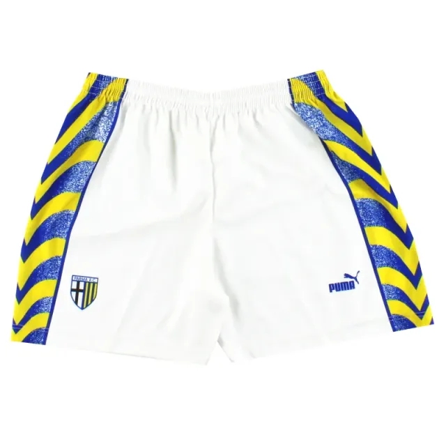 1995-97 Parma Puma Home Shorts *Mint* M - Parma / Mint 