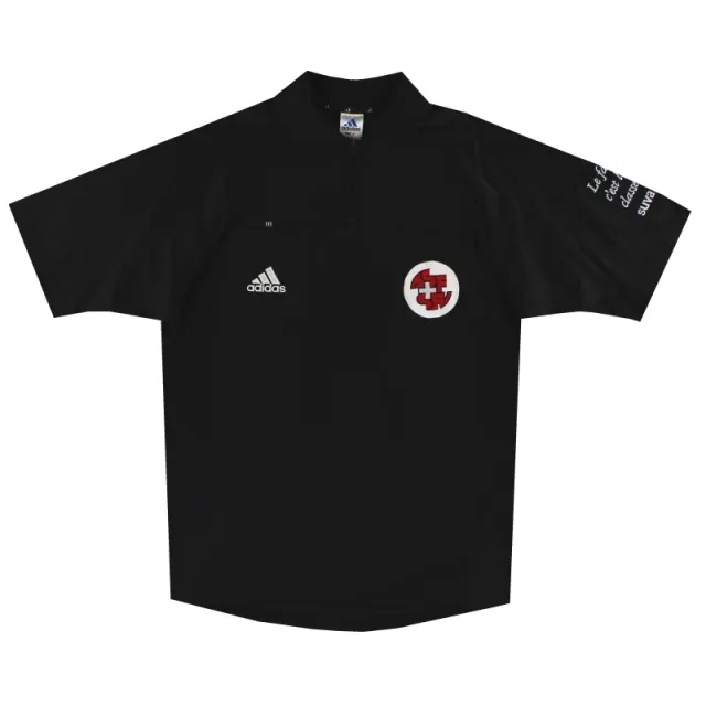 2002-03 Switzerland F.A adidas Referee Shirt M - Other German Clubs / Excellent 