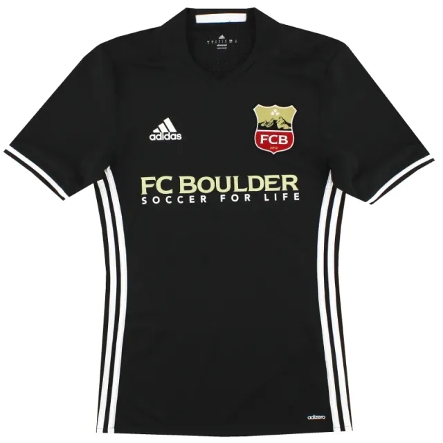 2017 FC Boulder adidas Womens Home Shirt #3 S - USA Soccer Clubs / Excellent 