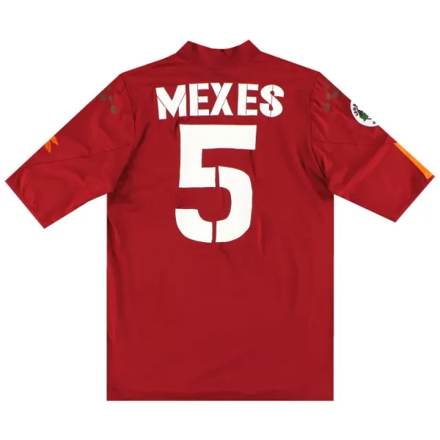 2004-05 Roma Diadora 'Limited Edition' Home Shirt Mexes #5 *As New* M - Roma / As New 