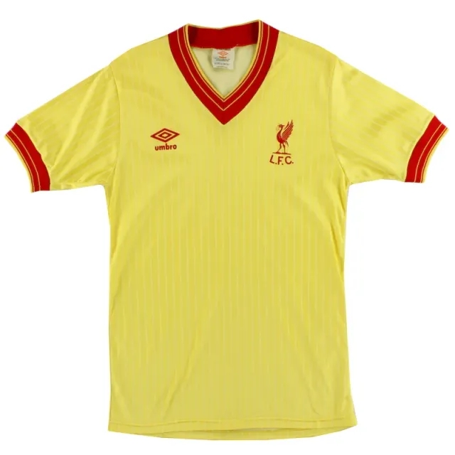 1984-85 Liverpool Umbro Away Shirt S - Liverpool / Excellent 
