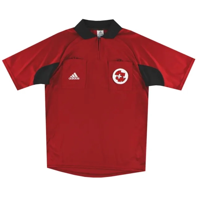 2003-04 Switzerland F.A adidas Referee Shirt M - Other German Clubs / Excellent 