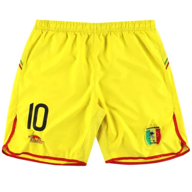 2015-16 Mali Airness Player Issue Home Shorts #10 XL - African / Excellent 