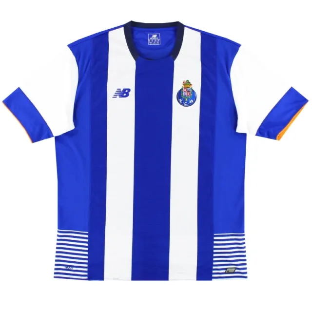 2015-16 Porto New Balance Home Shirt XXL - Porto / Excellent 
