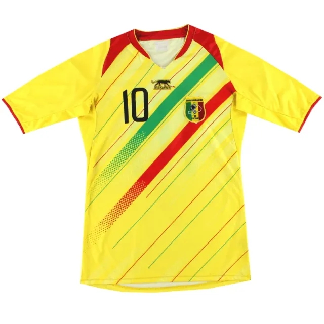 2013 Mali Airness Player Issue Home Shirt #10 L - Other African Teams / Very good 