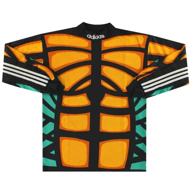 1995-97 adidas Template Goalkeeper Shirt #1 *Mint* S - Other Non League Clubs / Mint 