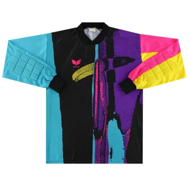 1990s Erima Template Goalkeeper Shirt #1 L - Other Non League Clubs / Excellent 