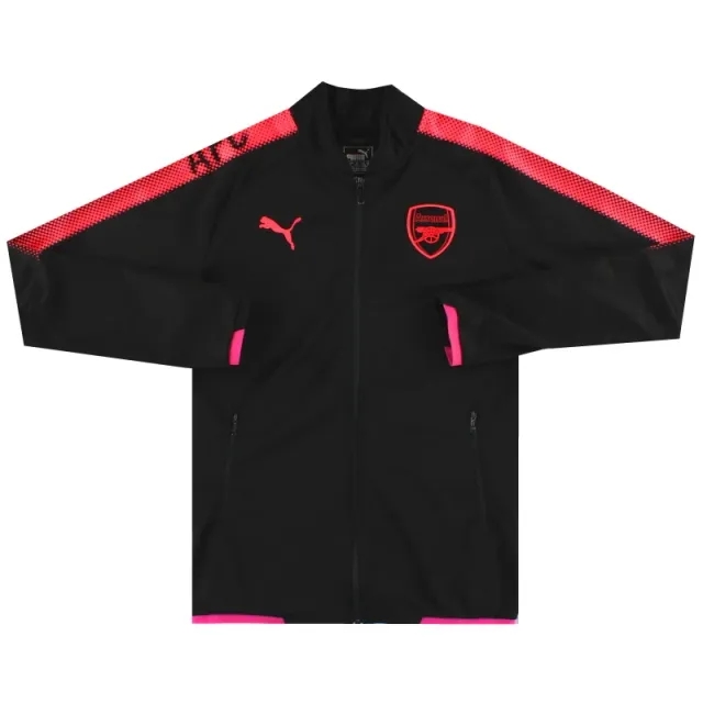 2017-18 Arsenal Puma Stadium Jacket S - Arsenal / Excellent 