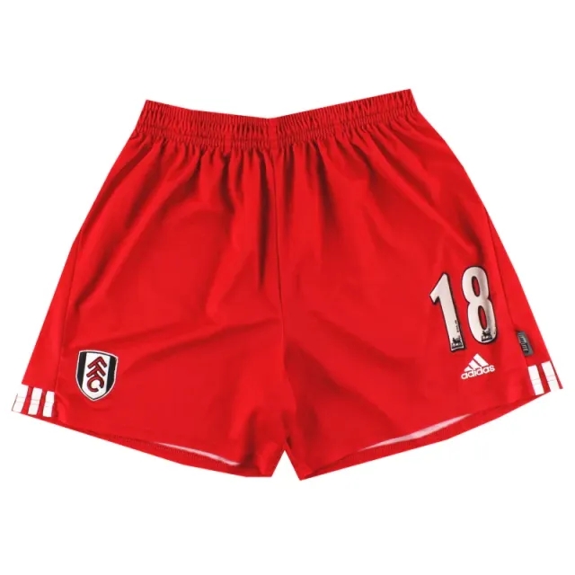 2001-02 Fulham adidas Away Shorts #18 XL - Fulham / Excellent 