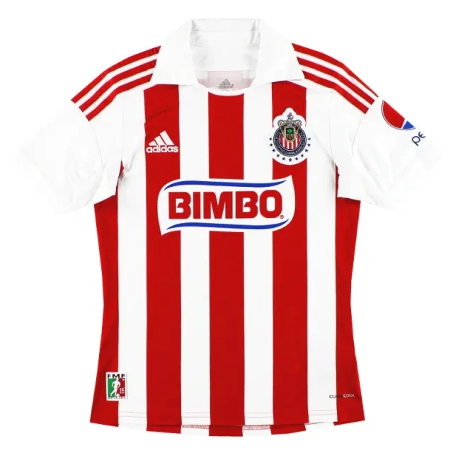 2012-13 Chivas Guadalajara adidas Home Shirt XS - Central and South American Clubs / Excellent 