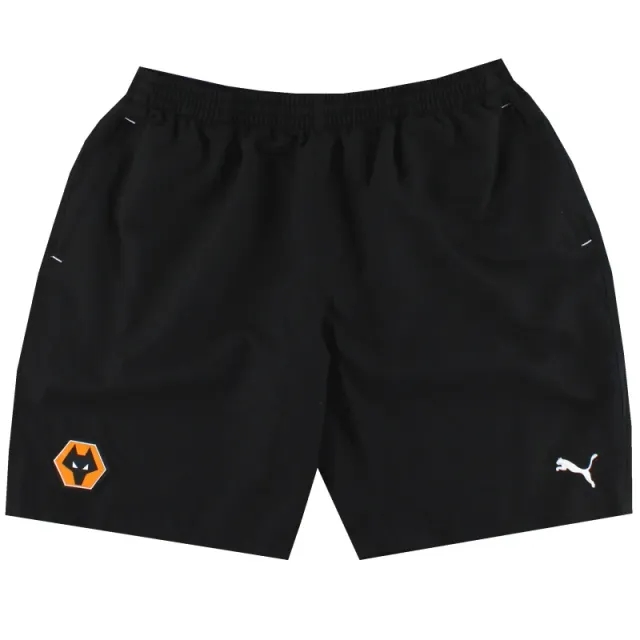 2014-15 Wolves Puma Training Shorts L - Wolves / Excellent 