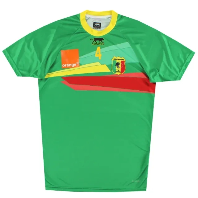 2013 Mali Airness Player Issue Training Shirt #4 L - Other African Teams / Excellent 