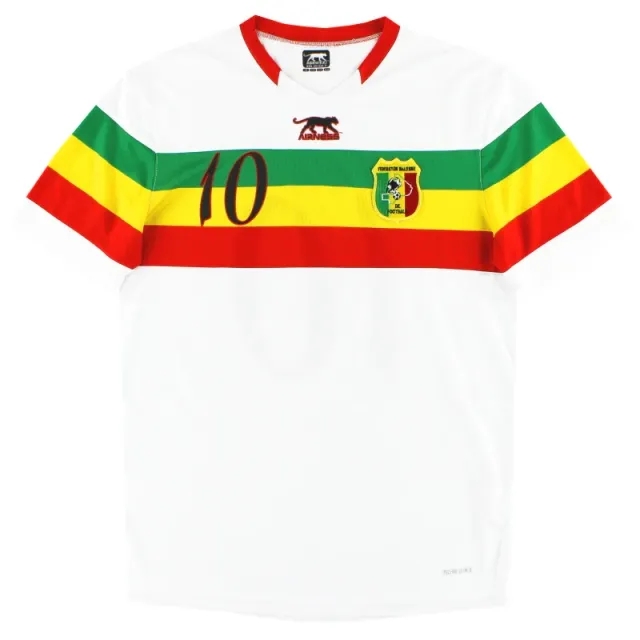 2012 Mali Airness Player Issue Away Shirt #10 L - Other African Teams / Excellent 