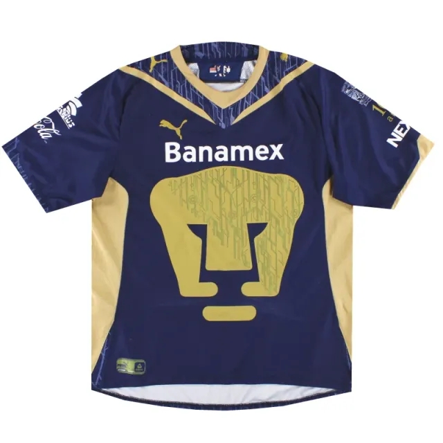 2009-10 UNAM Pumas Puma Away Shirt L - Other World Clubs / Excellent 