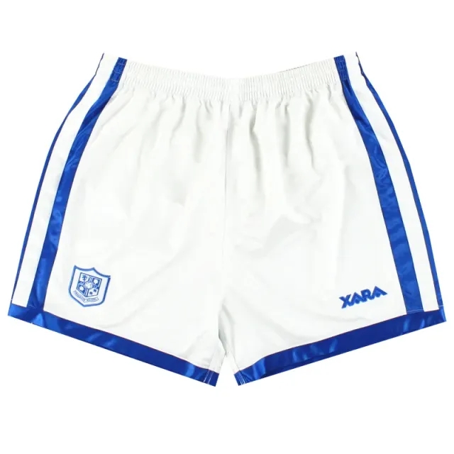 2000-02 Tranmere Rovers Xara Home Shorts L - Tranmere Rovers / Excellent 