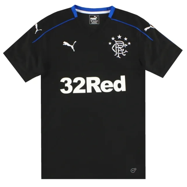 2017-18 Rangers Puma Third Shirt L - Rangers / Excellent 