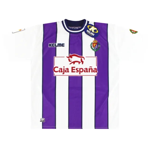 1999-01 Real Valladolid Kelme Home Shirt *w/tags* M - Other Spanish Clubs / w/tags 
