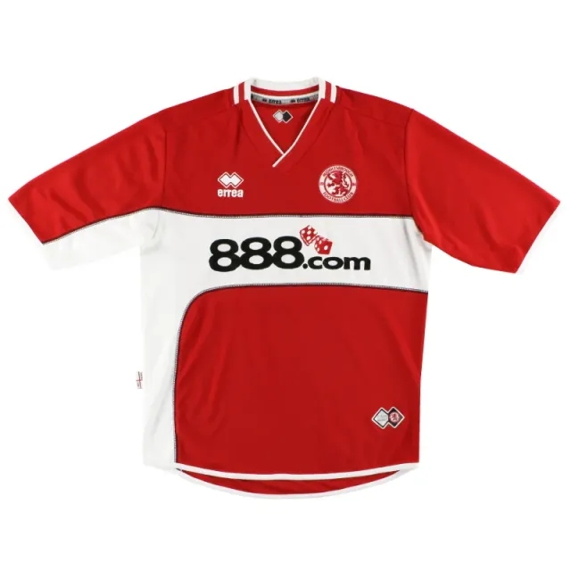 2005-06 Middlesbrough Errea Home Shirt XXXL - Middlesbrough / Excellent 